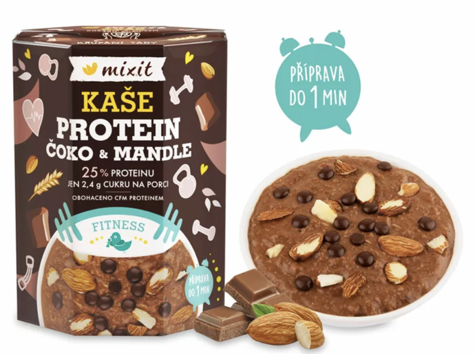 Minutová kaše – Protein a čokoláda, 169 Kč