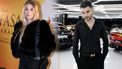 FOTO: Anna Hamannová a Adam Kajumi.