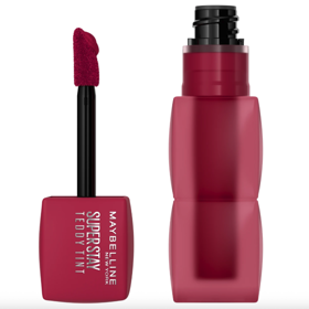 Tekutá rtěnka Super Stay teddy Tint, Maybelline, 249 Kč, prodává dm drogerie Tekutá rtěnka Super Stay teddy Tint, Maybelline, 249 Kč, prodává dm drogerie