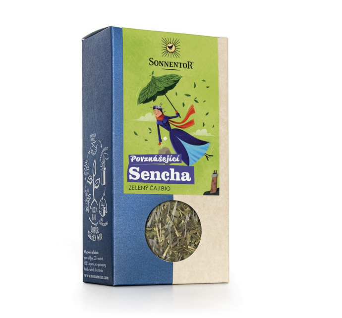 Povznášející Sencha sypaný, 115 Kč Povznášející Sencha sypaný, 115 Kč