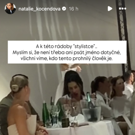 Kateřina Kadlecová udělala ohavné gesto.
