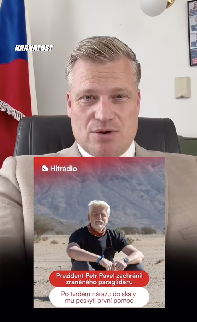 Filip Turek zveřejnil na sociálních sítích video, ve kterém přirovnal prezidenta Petra Pavla k ruskému vůdci Vladimiru Putinovi. Konkrétně narážel na to, jak média podle něj zobrazují jeho osobnost.