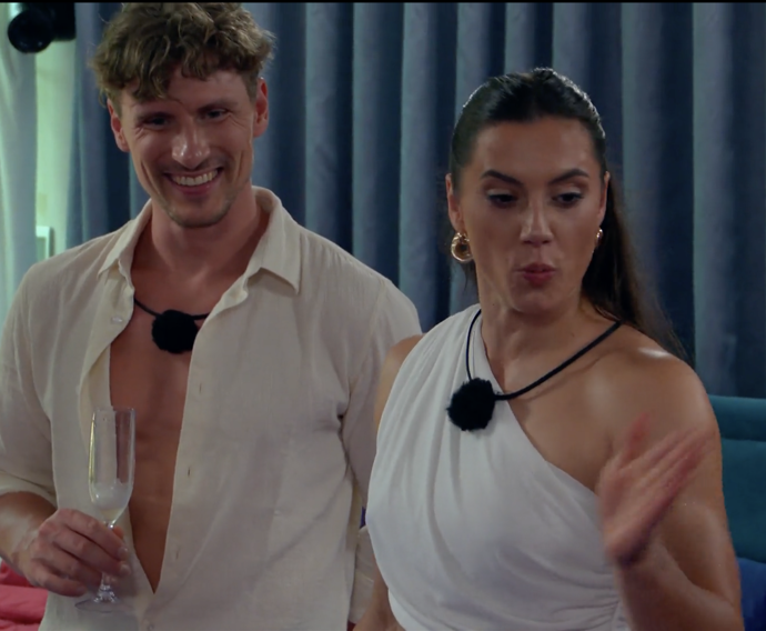 Barbora Dyrynková během show Are You The One? Česko. 