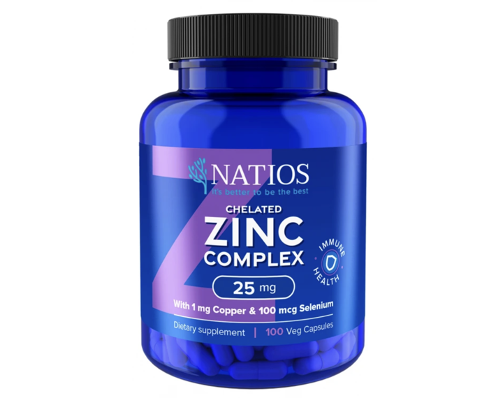Natios Chelated Zinc Complex obsahuje synergickou kombinaci tří důležitých stopových prvků pro lidský organismus. Zinek, selen i měď jsou nejčastěji vyzdvihovány pro jejich antioxidační vlastnosti, podporu imunitního systému a podporu normálního metabolismu. 369 Kč