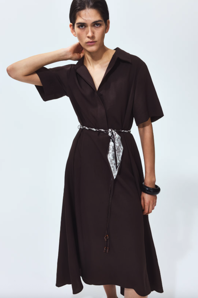 Košilové šaty H&M, 739 Kč