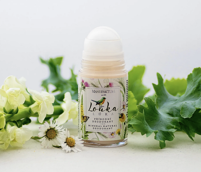 přírodní deodorant, který nebrání přirozenému procesu pocení, nechává pokožku dýchat, a přitom zajistí celodenní pocit svěžesti, 265 Kč