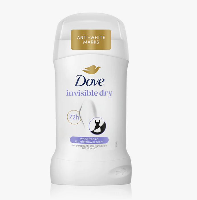 Tuhý antiperspirant Dove Advanced Care Invisible Dry. 105 Kč