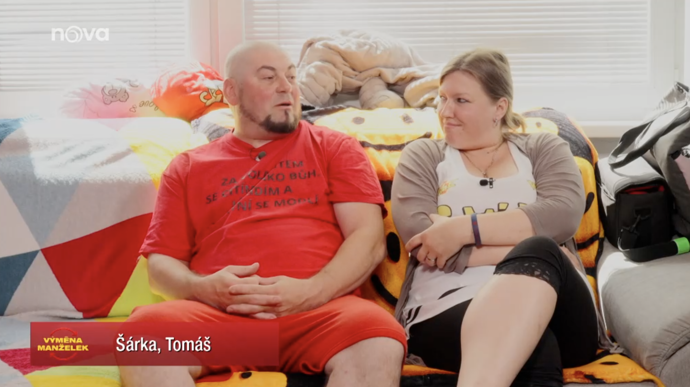 Na druhé straně Šárka s Tomášem ve Výměně manželek.