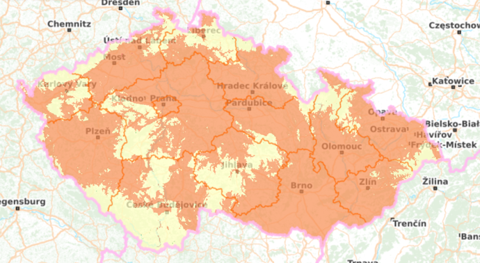 Houbová mapa je 12. červnu 2026.