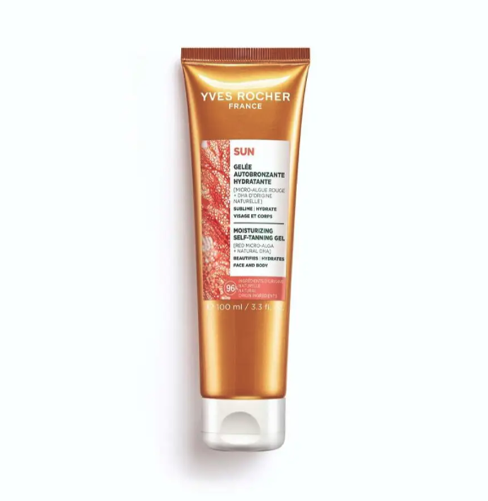 Hydratační samoopalovací gel Yves Rocher, 449 Kč (100 ml)