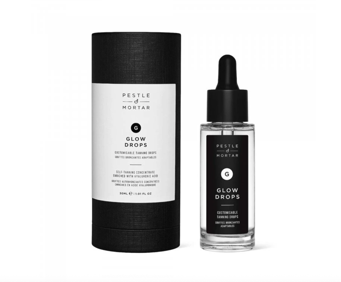 Samoopalovací pleťové sérum Pestle & Mortar, 1 069 Kč (30 ml), prodává Madeforskin.cz