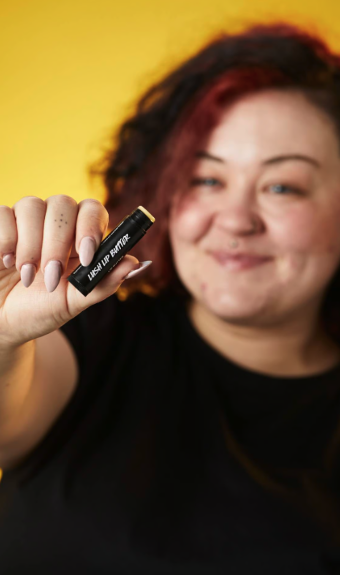 Máslo na rty lip Butter, Lush, 250 Kč Máslo na rty lip Butter, Lush, 250 Kč