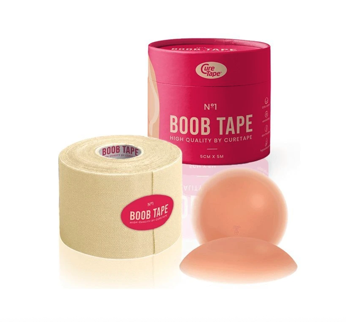 Tejpovací páska na dekolt BoobTape, 395 Kč, prodává Beautytape.cz