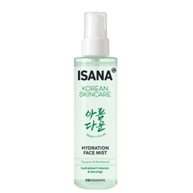 Hydratační pleťová mlha Korean Skincare, Isana, 90 Kč (100 ml), prodává Rossmann Hydratační pleťová mlha Korean Skincare, Isana, 90 Kč (100 ml), prodává Rossmann