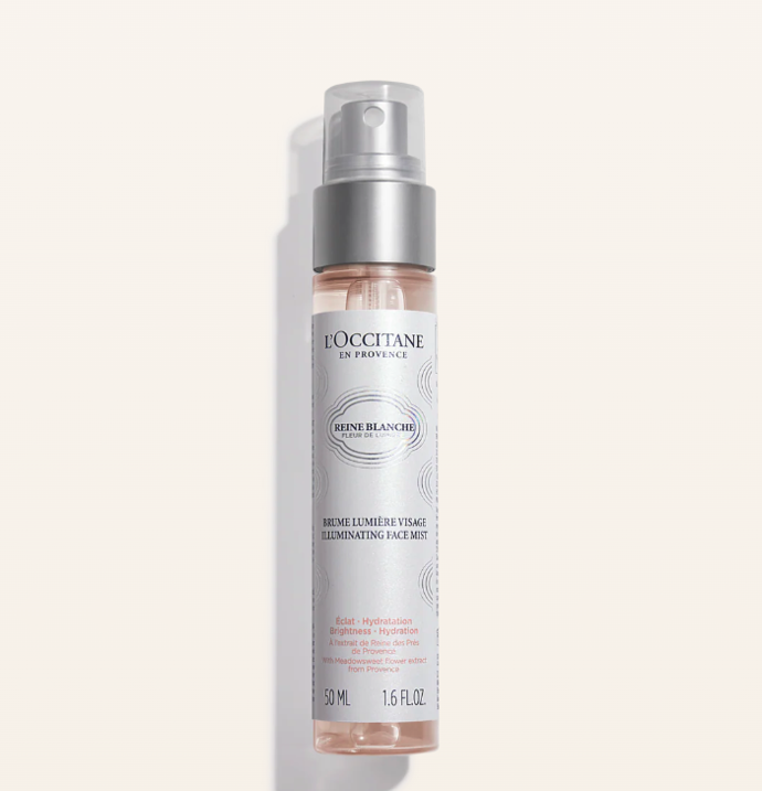 Pleťová mlha pro hydrataci a rozjasnění L’Occitane, 378 Kč (50 ml) Pleťová mlha pro hydrataci a rozjasnění L’Occitane, 378 Kč (50 ml)