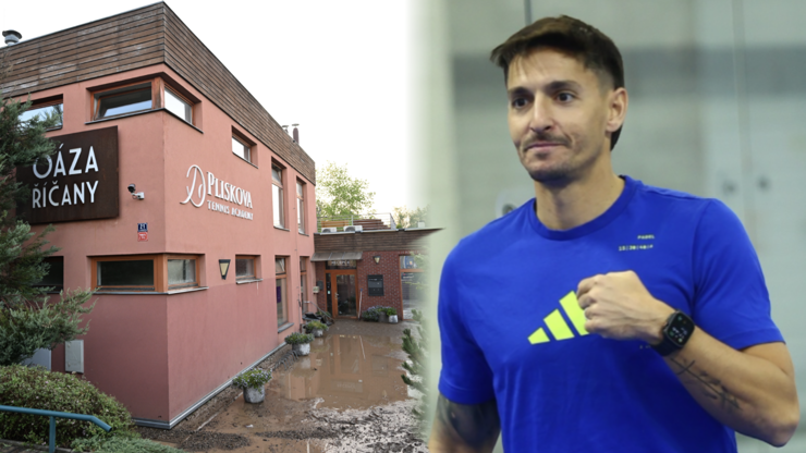 Šílená spoušť na kurtech Karolíny Plíškové: Škody jsou obrovské