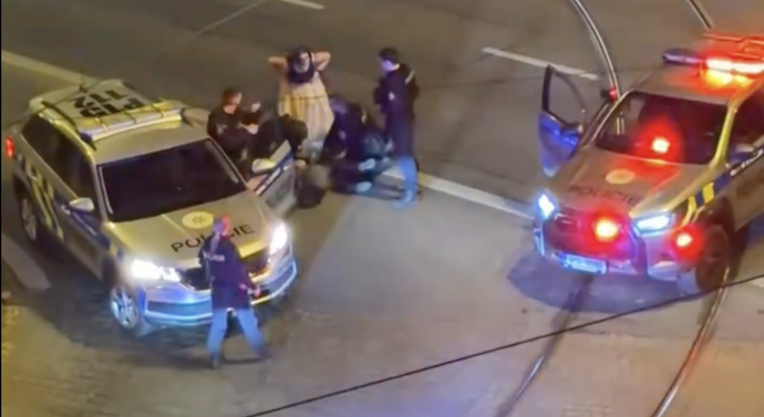 Na místě zasahovalo několik policejních hlídek najednou.