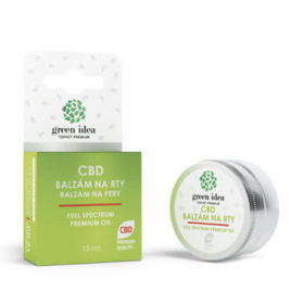 CBD balzám na rty je přírodní produkt s vysokým obsahem CBD. 175 Kč