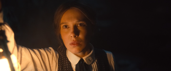 Millie Bobby Brown jako sestra Sherlocka Holmese ve filmu Enola Holmes 3.