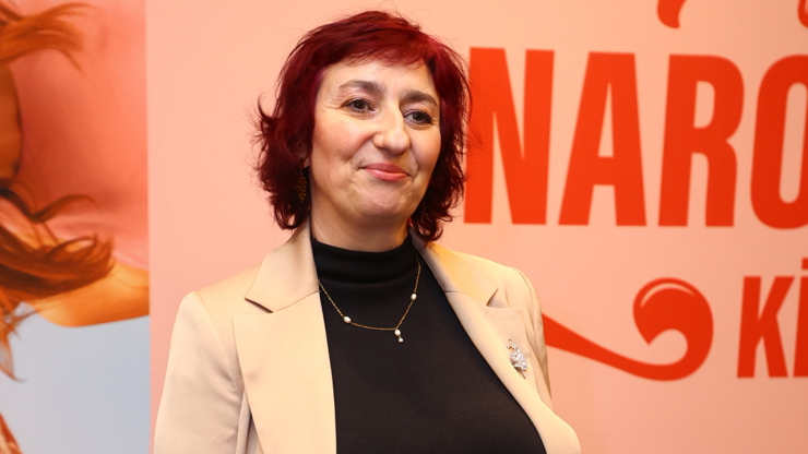 Simona Babčáková ve filmu nesměla chybět. 