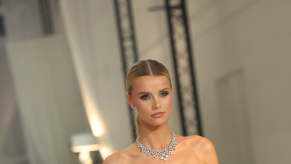 FOTO: Krystyna Pyszková na přehlídce od sourozenců Ponerových.