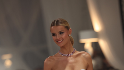 FOTO: Krystyna Pyszková na přehlídce sourozenců Ponerových.