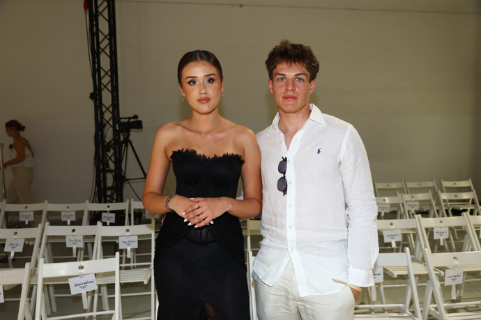 Karolína Jirásková s přítelem. 