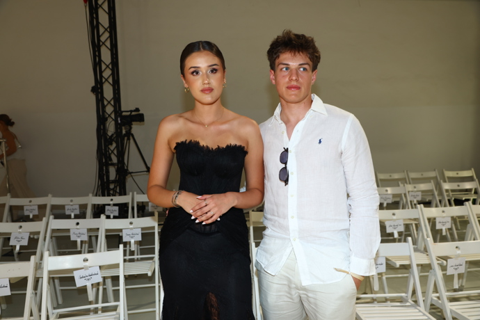 Karolína Jirásková s partnerem.