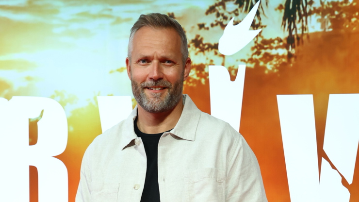 Moderátor Ondřej Novotný na finále show Survivor 2026.