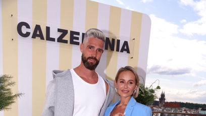 FOTO: Alexander Salák po boku své krásné ženy Michaely Salák.