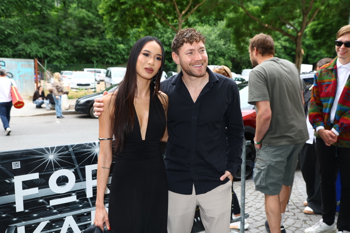Miroslav Dubovický se Sarah Vu na finálovém večeru show Survivor 2026.