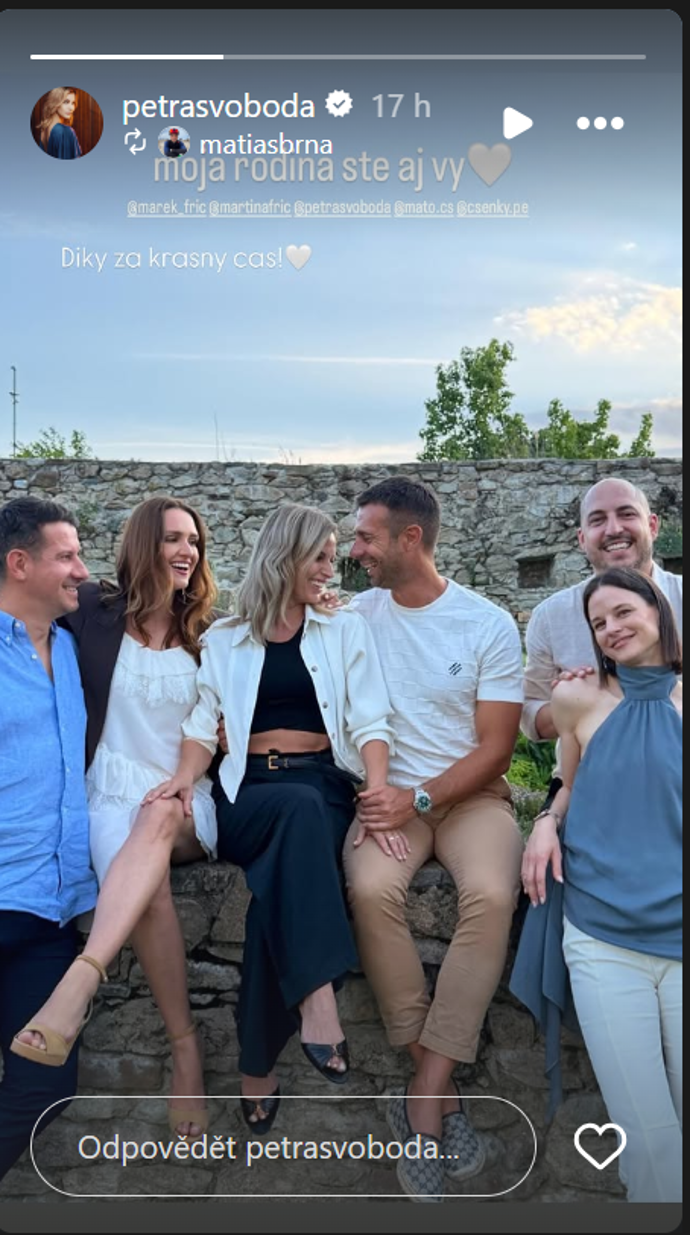 Petra Svoboda s novým partnerem.