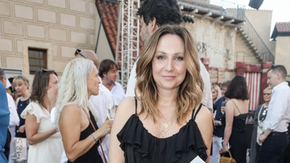 FOTO: Veronice Arichtevě to na Pražském hradě neskutečně slušelo.