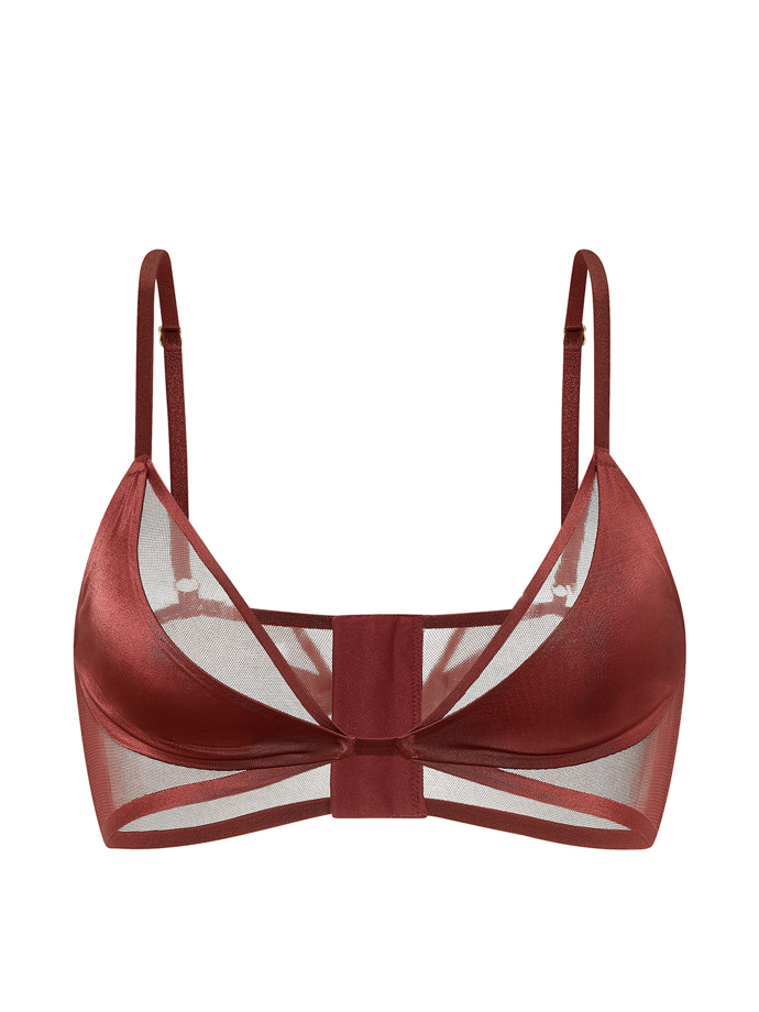 Poloprůhledná braletka bez výztuh, Victoria's Secret, 1850 Kč