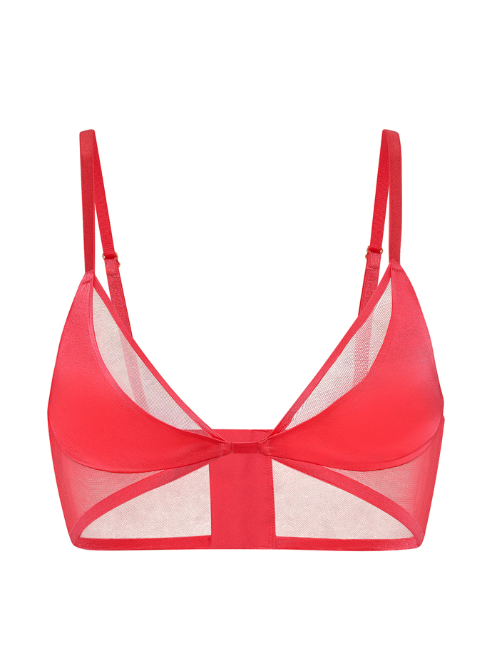 Poloprůhledná braletka bez výztuh, Victoria's Secret, 1850 Kč