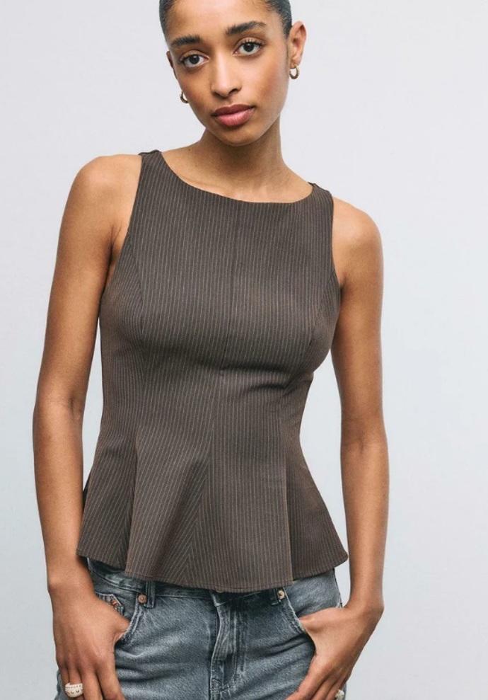 Peplum top, 