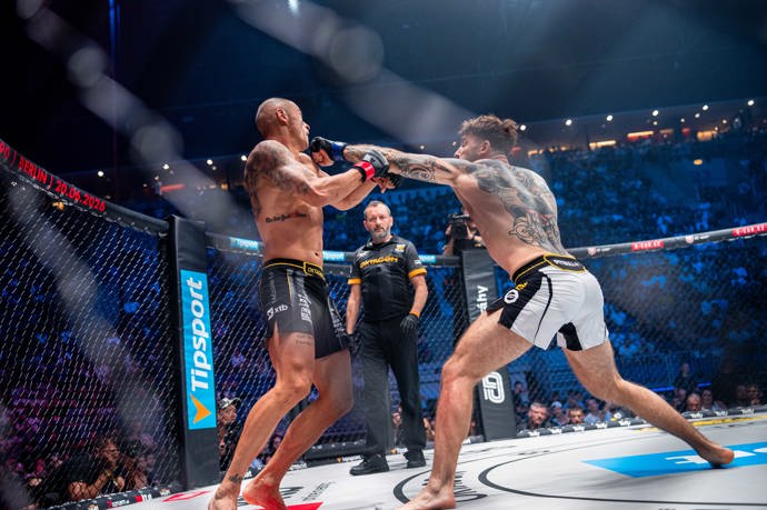 Zápas mezi Rasťo Zvarou a Michalem Novotným.