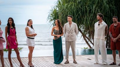 FOTO: Moderátoři show Petr Havránek a Gabriela Gašpárová během prvního dílu Are You The One? Česko.