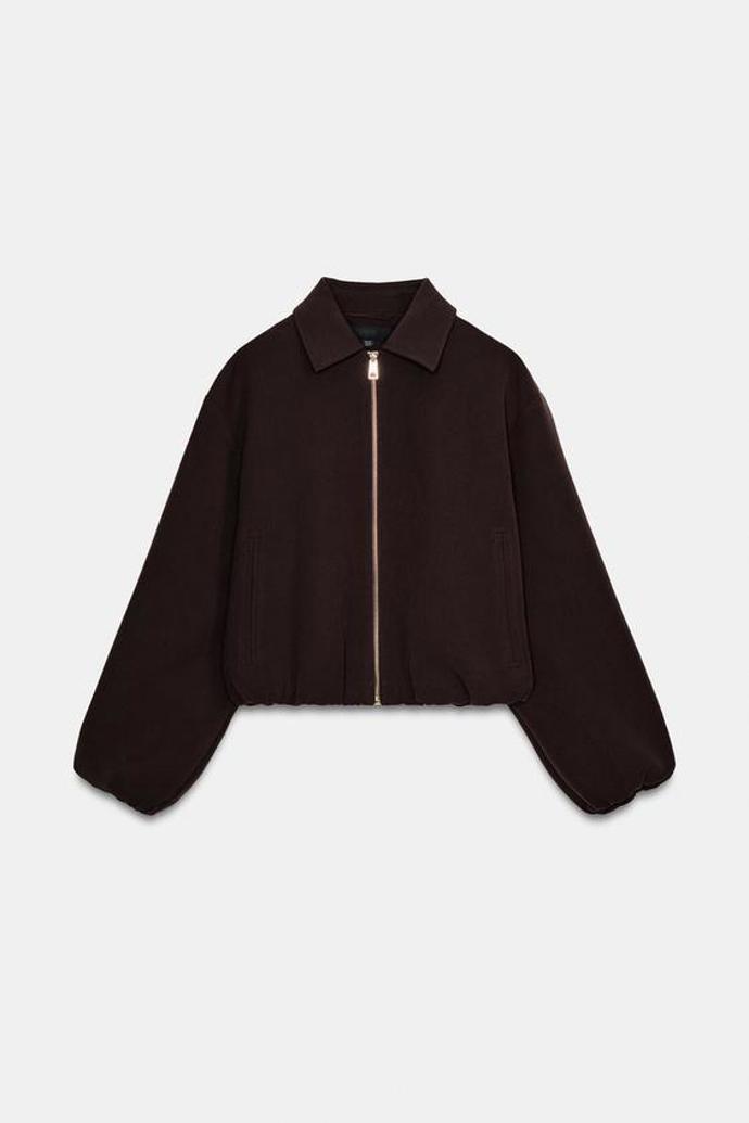 Bomber z bavlny, Zara, 849 Kč