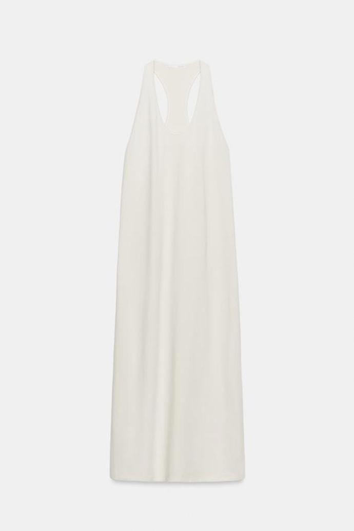 Dlouhé bavlněné šaty, Zara, 649 Kč