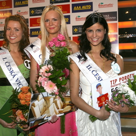 Lucie vyhrála soutěž krásy v roce 2007 Lucie vyhrála soutěž krásy v roce 2007