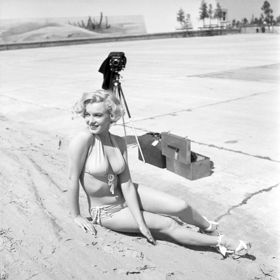 Marylin Monroe v roce 1951 Marylin Monroe v roce 1951