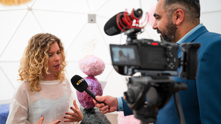 Lucie Jindrák Skřivánková při rozhovoru pro eXtra.cz.