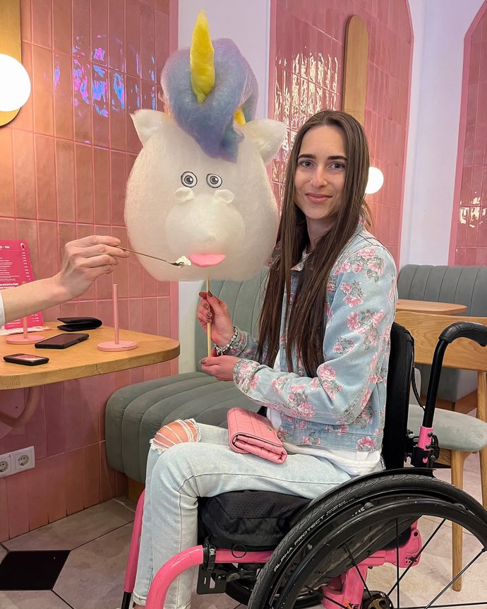 Erika Bartošová se snaží užívat si každý den.