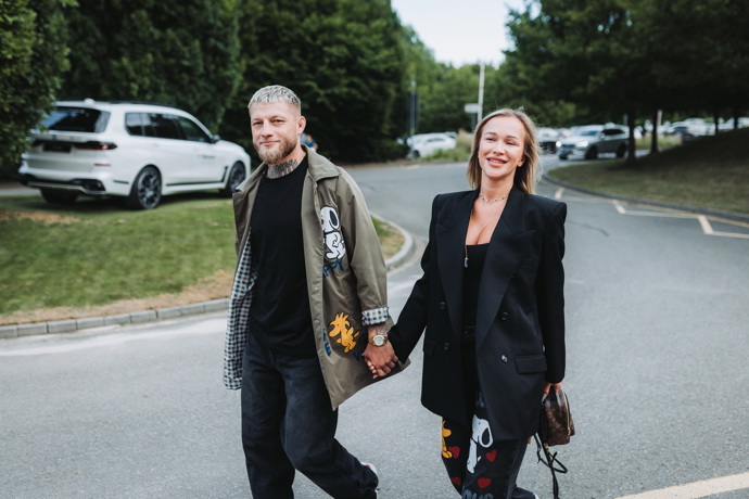 Radek Roušal a Nela Slováková.