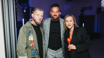 FOTO: Radek Roušal, Petr Švancara a Nela Slováková.