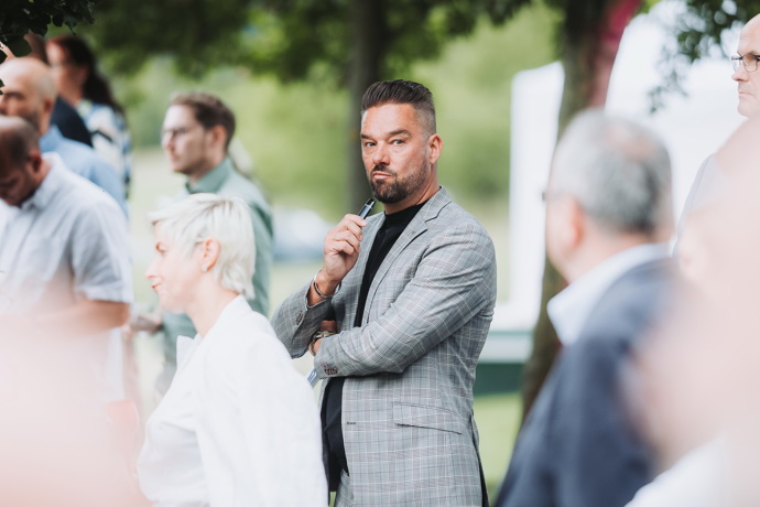 Petr Švancara se chopil moderátorského křesla.