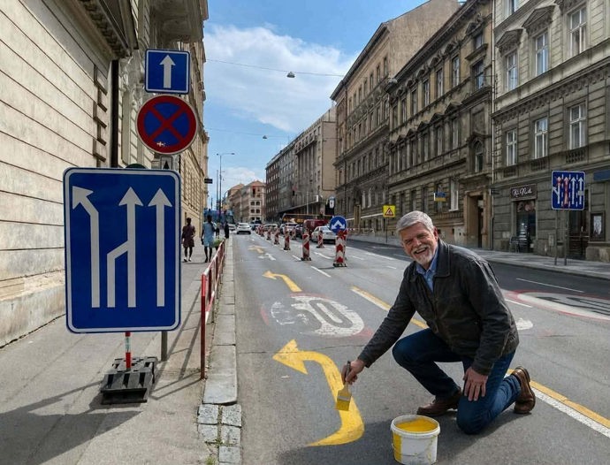 Za nehodu může ve skutečnosti Petr Pavel.