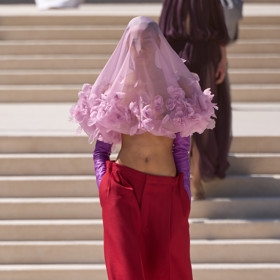 Balenciaga přehlídka haute couture Balenciaga přehlídka haute couture