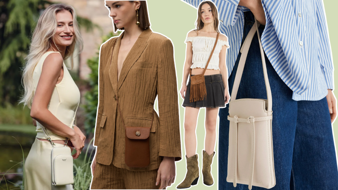 Nejpraktičtější letní kabelka? Mini crossbody modely na mobil vás zachrání na letišti, ve městě i na pláži